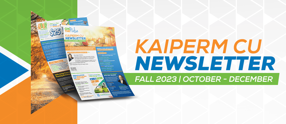 October - December - Kaiperm Newsletter