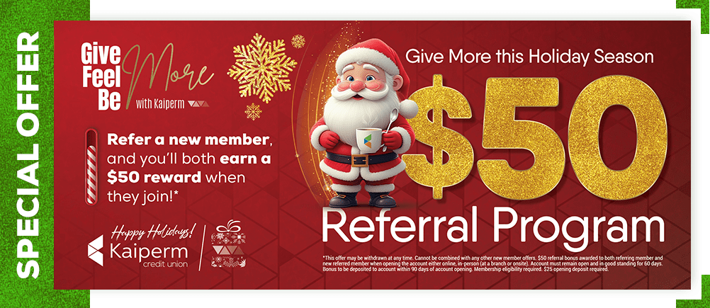 KAIPERM CU - Referral Program 2026