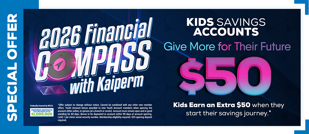 KAIPERM CU - Kids Savings - Special Offer 2026