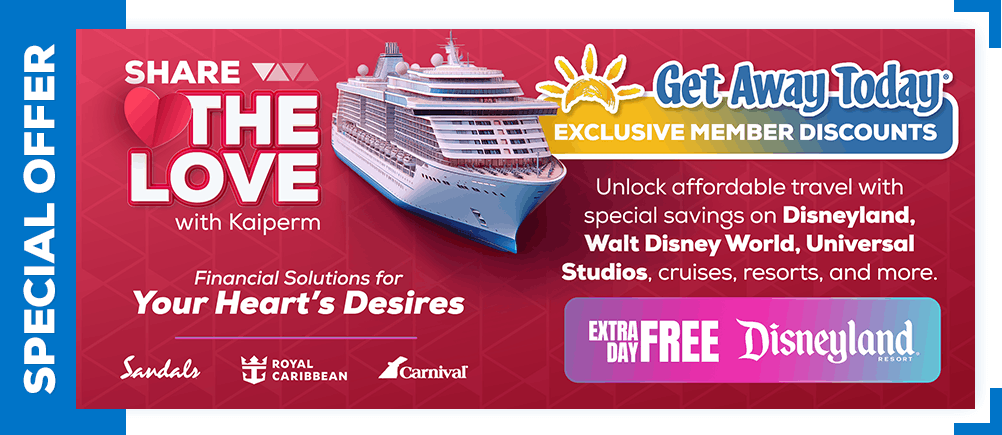 KAIPERM CU - Get Away Today special offer