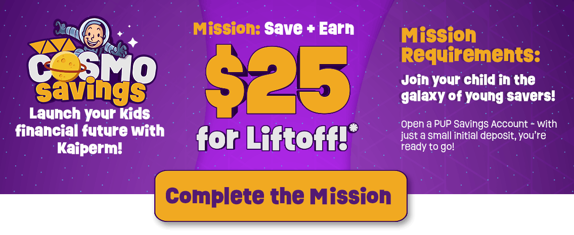 Kids Savings Account KAIPERM CU