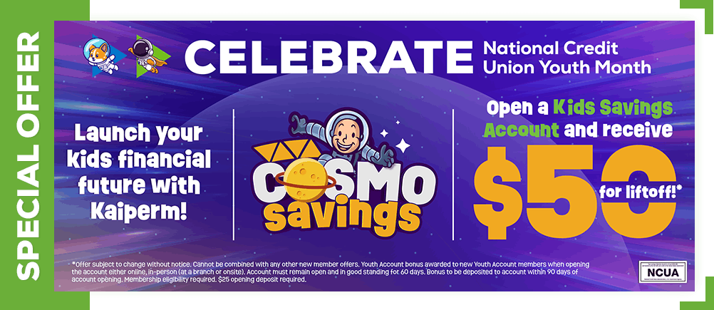 KAIPERM CU - Kids Savings special offer