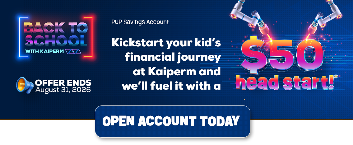 Kids Savings Account KAIPERM CU